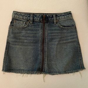 We The Free Denim Skirt